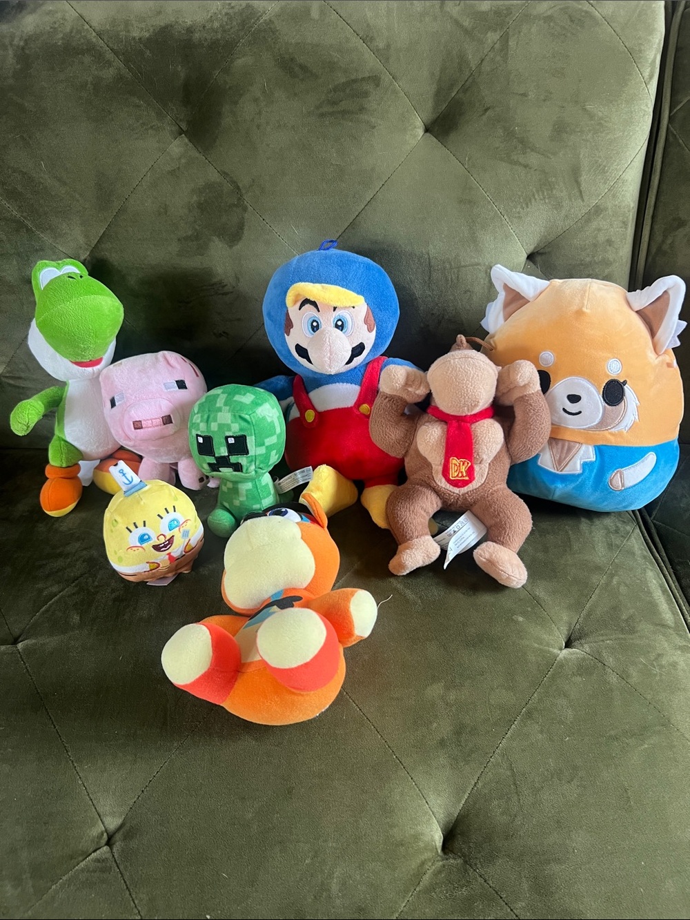 Minecraft, Nintendo, SpongeBob, Five Nights at Freddy’s , Anime  Plush Bundle